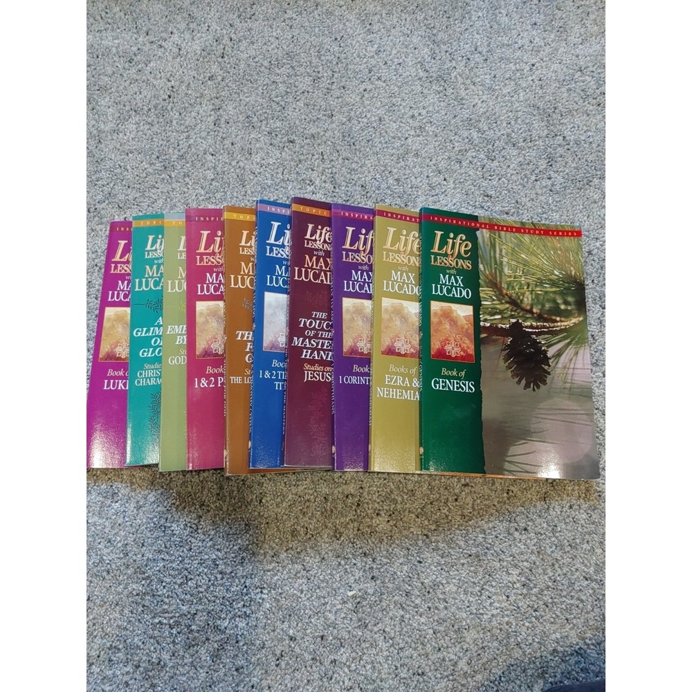 Life Lessons with Max Lucado Bundle Of 10 (Paperback books) Study Bibles NCV